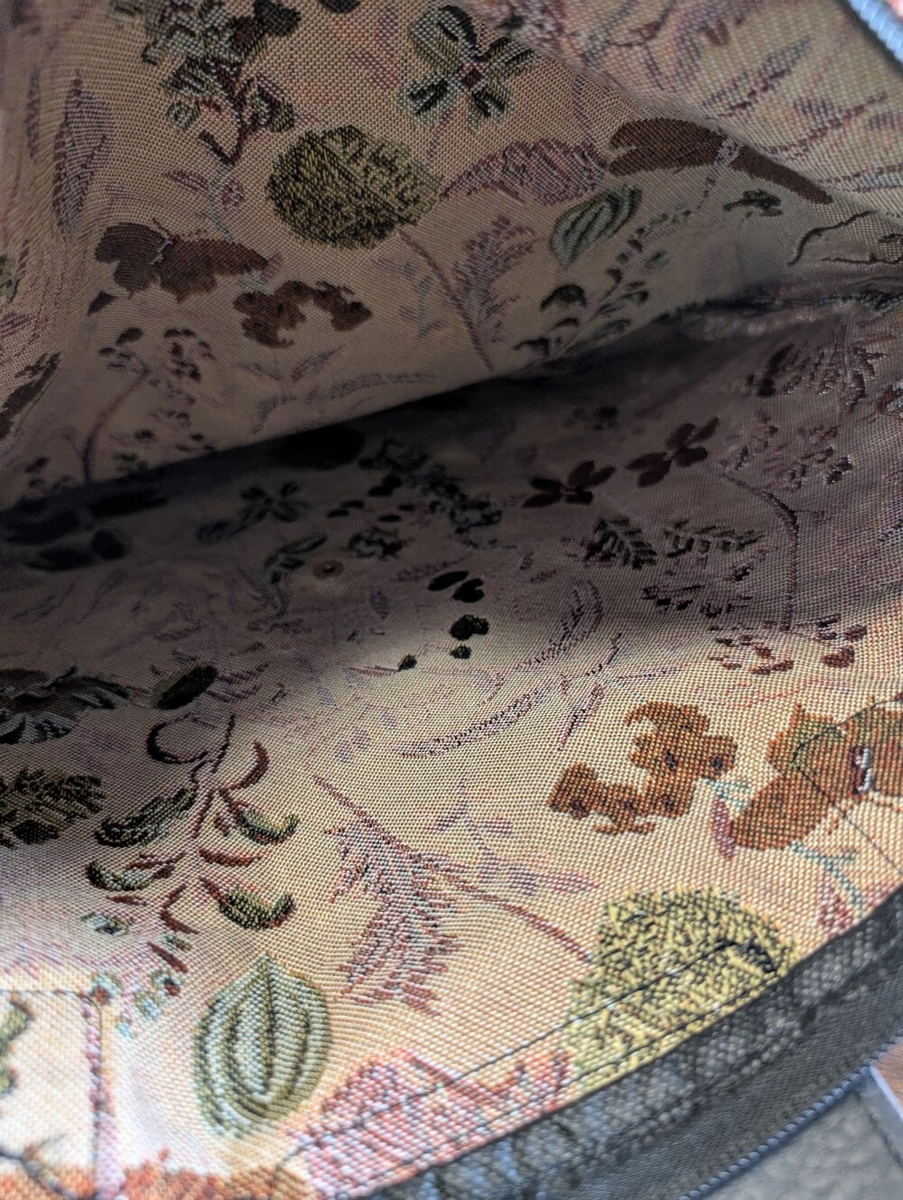 NWT Signare Floral Tapestry Foldaway Tote Bag - Picture 8 of 11